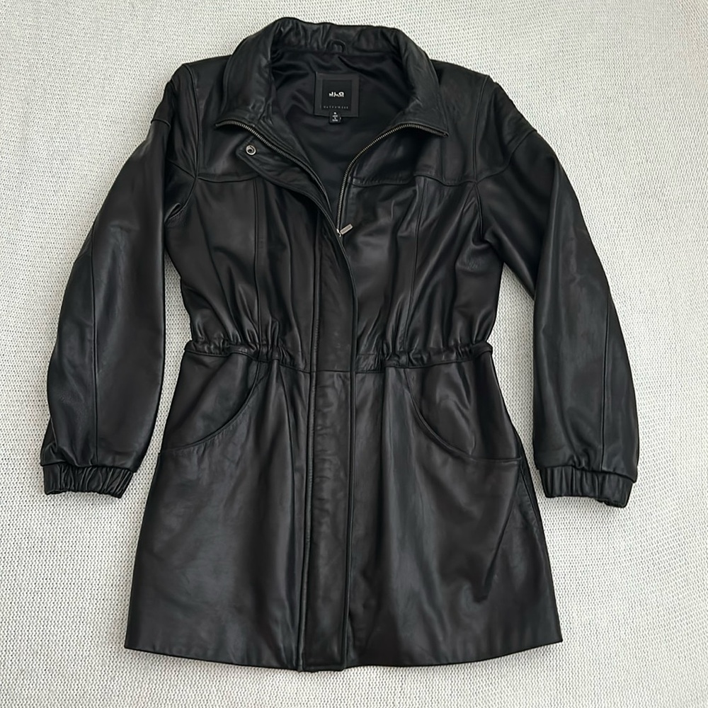 Women's Black Leather Jacket